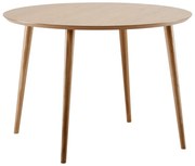 Трапезна маса в дъбов декор , ø 100 cm Cloyd - Woodman