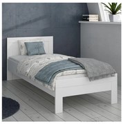 Едноспално легло SNOWIE 90x200 cm бяло