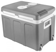 Електрическа хладилна чанта First Austria FA-5170-2-USB, 58W, 40 л, Клас F, 240/12V, USB, Вътрешна организация, Сив/бял