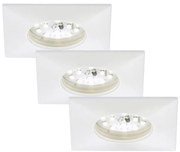 Briloner 7205-036 - К-кт 3x LED Лампа за окачен таван ATTACH LED/5W/230V IP44 бял