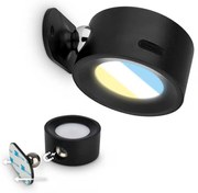 Briloner 3896015 - димируемо презареждаемо настенно LED осветително тяло LED/1,6W/5V 1500 mAh черно