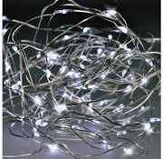 Brilagi - LED Коледни лампички 100xLED/3xAA 10m студено бяло