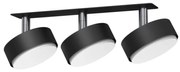 Brosline 3262 - Вградено точково осветително тяло DROP 3xGX53/9W/230V черно
