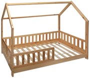 Детско легло Монтесори Аtmosphera Bosco, 90x190 см, MDF