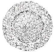 Стъклена чиния ф21см GOCCE-(09214/01) (RM 271) - Luigi Bormioli