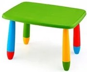 Детска правоъгълна масичка - Зелена