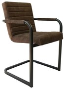 Кафяв трапезен стол BART