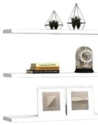 Бял рафт в комплект от 3 броя Boss - Kalune Design