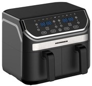 Heinner HAF-KDB1700BK - Двукамерна въздушна фритюрница 8,5 л 1700 W/230 V черна