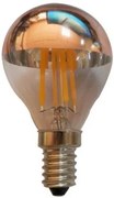 Лампа LED Filament E14 Retro 4W 2700K Dimmable Rose Gold  (10 τεμάχια)