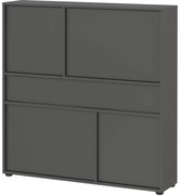 Антрацитно шкафче 105x108x25 cm Ameca 2.0 – Germania