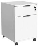 Офисен контейнер 61x41 см, бял