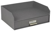 Картонен органайзер за докумнети с чекмедже Walter – Bigso Box of Sweden