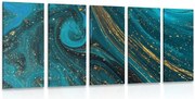 картини от 5 части – Смарагдова абстракция