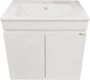 Шкаф за баня с умивалник, Ели, 55 cm