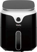 Разопакован: Фритюрник с горещ въздух AirFryer Oliver Voltz OV51980VD, 1400W, 3.5L, 10 програми, Дигитален, Таймер, 80-200C, Черен