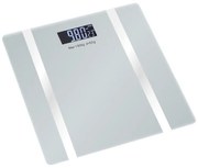 Дигитален кантар-анализатор Rosberg R51650I, до 180 кг, Bluetooth, LCD дисплей, 17 функции, Висцеларни мазнини, Мускули, Бял