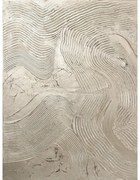 Ръчно рисувана картина 88x118 cm Metallic Silver – Malerifabrikken