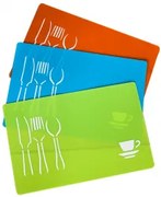 Подложка за сервиране 43x28см PVC зелена CN-(HH4428PP / 7791-2) - Horecano