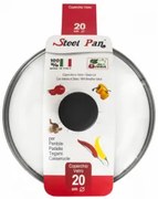 Steel Pan - Стъклен капак ф20см (10622)