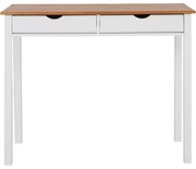 Работна маса от бял и кафяв бор, дължина 100 cm Gava - Støraa