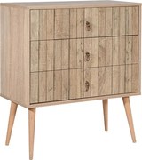 Комод от меламин Soho в цвят сонома 80x40x90см.