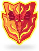 Papo - Щитът на Огнения Дракон 20018