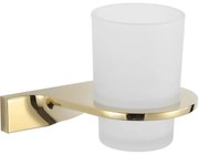 Mexen Rino чаша за четки за зъби, златна - 7027038-50