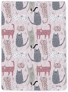 Олекотени одеяло и калъфка за възглавница в комплект от памучен сатен 140x200 cm – Butter Kings