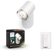 Philips - LED Димируем стенен спот за баня Hue ADORE 1xGU10/5W/230V IP44 + дистанционно