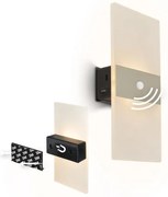 Briloner 3888012 - LED презареждаема стенна лампа със сензор AURA LED/2,5W/5V 1800 mAh матова