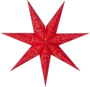 Markslöjd 700120 - Коледна осветителна декорация ARATORP 1xE14/25W/230V Ø 75 см червена