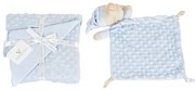 CANGAROO Одеяло с играчка BENNIE СИНЬО
