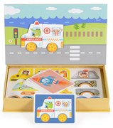 Tooky toy - Магнитна кутия Transportation TF618