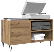 857243 vidaXL Шкаф за грамофонни плочи, 84,5x38x48 см, инженерно дърво