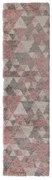 Розов и сив килим , 60 x 230 cm Nuru - Flair Rugs