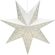 Коледна светлинна украса в сребристо ø 45 cm Solvalla - Markslöjd