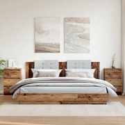 856523 vidaXL Нощни шкафчета, 2 бр, 40x35x62,5 см, инженерно дърво