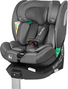 Lionelo - Столче за кола BRAAM i-Size с въртяща се основа, 40-150 см, каменносив