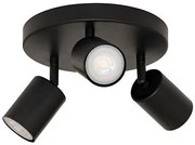 Плафониера atmosphera Vico, 20x14 cm, Метал - Черен