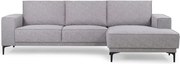 Светлосив ъглов диван (десен ъгъл) Copenhagen - Scandic