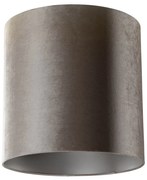 Кадифен абажур Taupe цилиндър 40/40/40