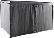 Комплект завеси за беседка Hesperide Avila, Цвят Шисти, 4x3 m, 6 броя