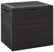 Sonata H Градински сандък за съхранение кафяв 58,5x46x55 см полипропилен