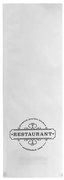 Horecano - Хартиен джоб за прибори 24x8см "Restaurant" -100бр. (HC-37230)