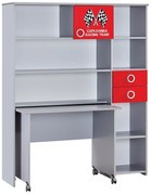 Детско бюро с етажерка TURBO CAP 2