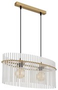 Globo 15698H3M - Пендел GORLEY 2xE27/60W/230V златист