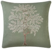 Памучна декоративна възглавница 45x45 cm Woodland Trees Embroidered – Catherine Lansfield