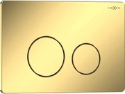 Mexen Tex 06 бутон за промиване неръждаема стомана, златно шампанско лъскаво - 6106-08