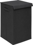 Кош за пране 5five Colors, MDF, 74 L - Черен